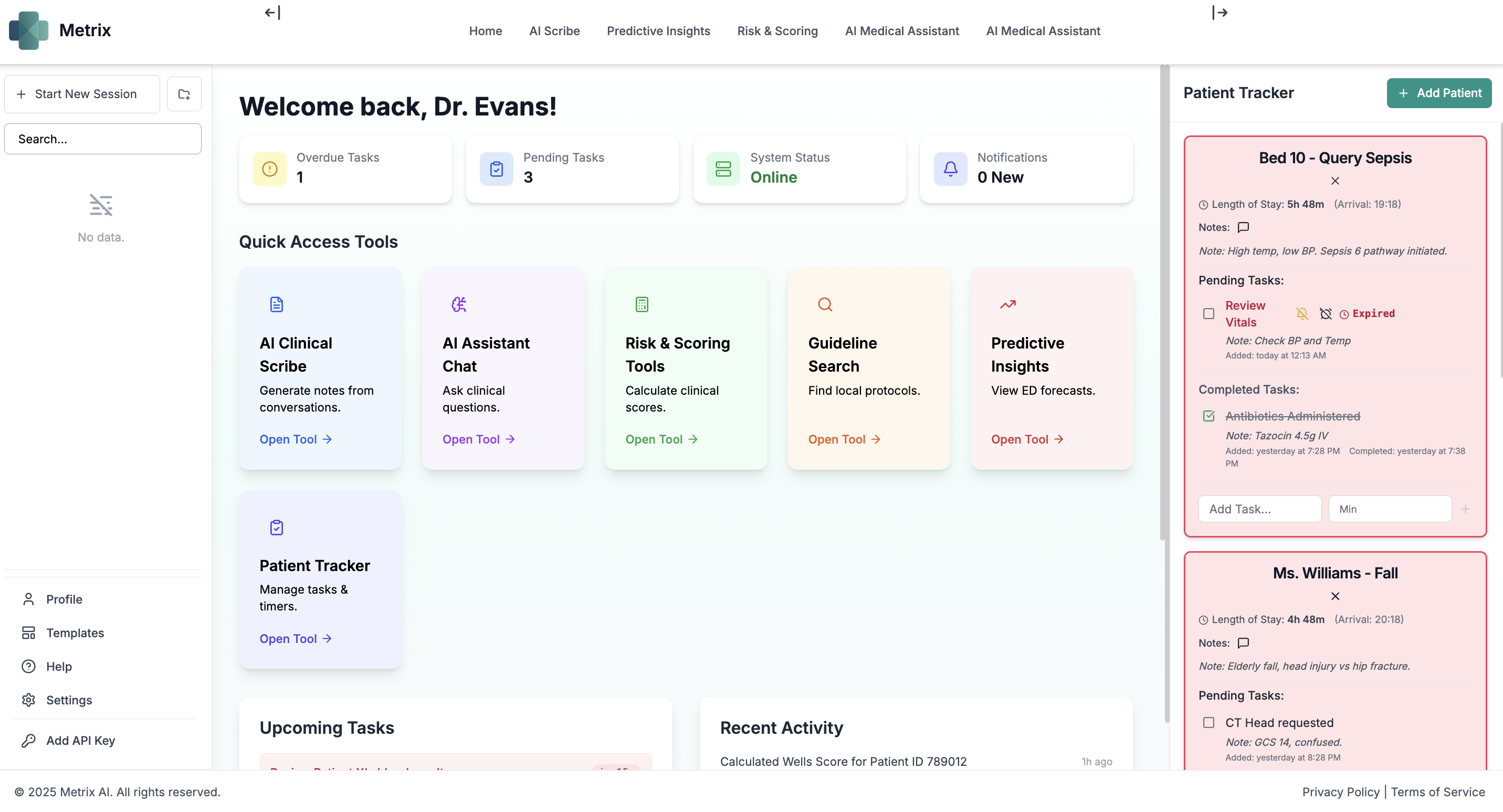 Metrix Platform Overview